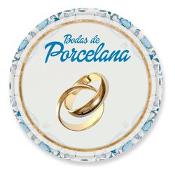 Painel Redondo 50x50 - Bodas - PAINEL E CORES