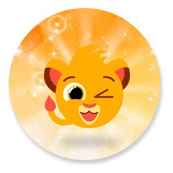 Painel Redondo 50x50 - Bolofofo - PAINEL E CORES