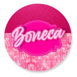 Painel Redondo 50x50 - Boneca - PAINEL E CORES