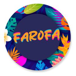 Painel Redondo 50x50 - Carnaval - PAINEL E CORES