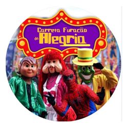 Painel Redondo 50x50 - Carreta Furacão - PAINEL E CORES