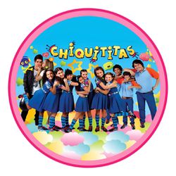 Painel Redondo 50x50 - Chiquititas - PAINEL E CORES