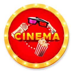 Painel Redondo 50x50 - Cinema - PAINEL E CORES