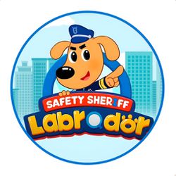 Painel Redondo 50x50 - Detetive Labrador - PAINEL E CORES