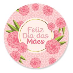 Painel Redondo 50x50 - Dia das Mães - PAINEL E CORES
