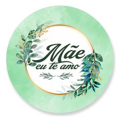 Painel Redondo 50x50 - Dia das Mães - PAINEL E CORES