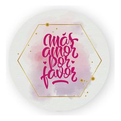 Painel Redondo 50x50 - Dia dos Namorados - PAINEL E CORES