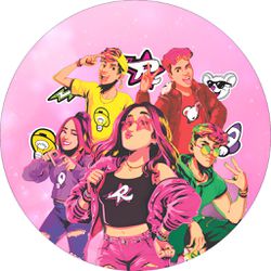 Painel Redondo 50x50 - Emilly Vick - PAINEL E CORES