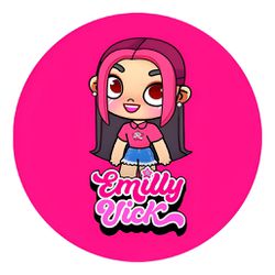 Painel Redondo 50x50 - Emilly Vick - PAINEL E CORES