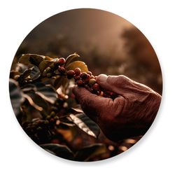 Painel Redondo 50x50 - Fazenda Agro - PAINEL E CORES