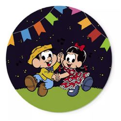 Painel Redondo 50x50 - Festa Junina - PAINEL E CORES