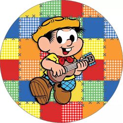 Painel Redondo 50x50 - Festa Junina - PAINEL E CORES