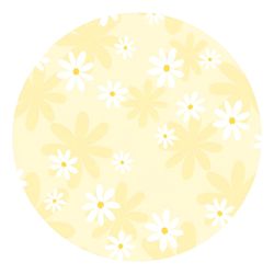 Painel Redondo 50x50 - Flores - PAINEL E CORES