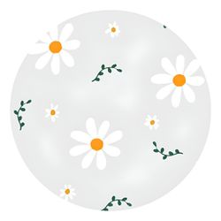 Painel Redondo 50x50 - Flores - PAINEL E CORES