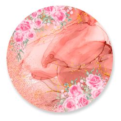 Painel Redondo 50x50 - Florido - PAINEL E CORES