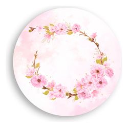 Painel Redondo 50x50 - Florido - PAINEL E CORES