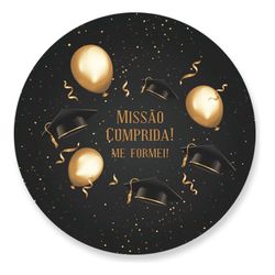 Painel Redondo 50x50 - Formatura - PAINEL E CORES