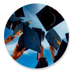 Painel Redondo 50x50 - Formatura - PAINEL E CORES