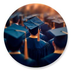 Painel Redondo 50x50 - Formatura - PAINEL E CORES