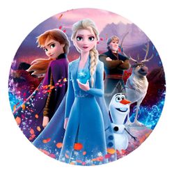 Painel Redondo 50x50 - Frozen - PAINEL E CORES