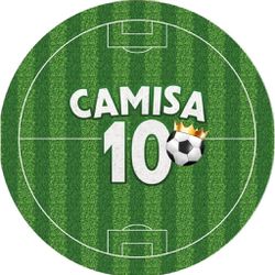 Painel Redondo 50x50 - Futebol - PAINEL E CORES