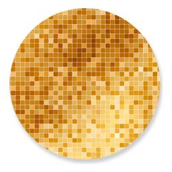 Painel Redondo 50x50 - Gliter - PAINEL E CORES