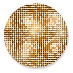 Painel Redondo 50x50 - Gliter - PAINEL E CORES