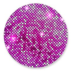 Painel Redondo 50x50 - Gliter - PAINEL E CORES