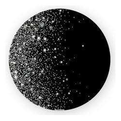 Painel Redondo 50x50 - Gliter - PAINEL E CORES