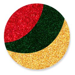 Painel Redondo 50x50 - Gliter - PAINEL E CORES