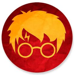 Painel Redondo 50x50 - Harry Potter - PAINEL E CORES