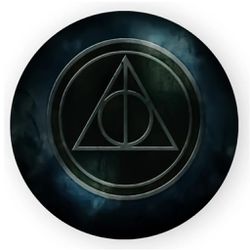 Painel Redondo 50x50 - Harry Potter - PAINEL E CORES