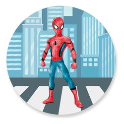 Painel Redondo 50x50 - Homem Aranha - PAINEL E CORES