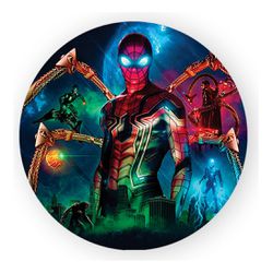 Painel Redondo 50x50 - Homem Aranha - PAINEL E CORES