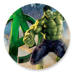 Painel Redondo 50x50 - Hulk - PAINEL E CORES