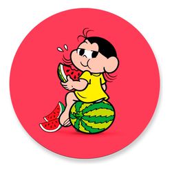 Painel Redondo 50x50 - Magali - PAINEL E CORES