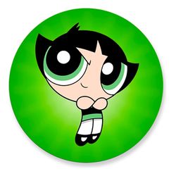 Painel Redondo 50x50 - Meninas Super Poderosas - PAINEL E CORES