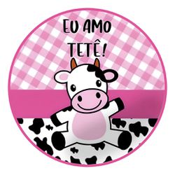 Painel Redondo 50x50 - Mês Versário - PAINEL E CORES