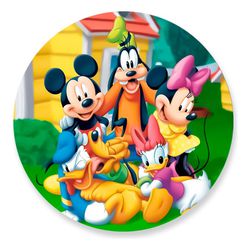 Painel Redondo 50x50 - Mickey - PAINEL E CORES