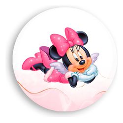 Painel Redondo 50x50 - Minnie - PAINEL E CORES
