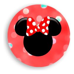 Painel Redondo 50x50 - Minnie - PAINEL E CORES