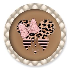 Painel Redondo 50x50 - Minnie - PAINEL E CORES
