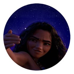 Painel Redondo 50x50 - Moana - PAINEL E CORES