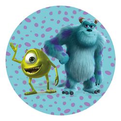 Painel Redondo 50x50 - Monstros S.A - PAINEL E CORES