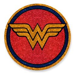 Painel Redondo 50x50 - Mulher Maravilha - PAINEL E CORES