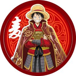 Painel Redondo 50x50 - One Piece - PAINEL E CORES