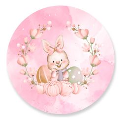 Painel Redondo 50x50 - Páscoa - PAINEL E CORES