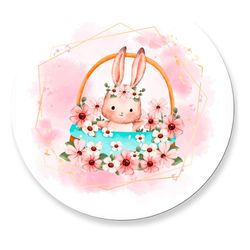 Painel Redondo 50x50 - Páscoa - PAINEL E CORES