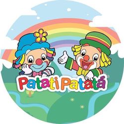 Painel Redondo 50x50 - Patati e Patata - PAINEL E CORES