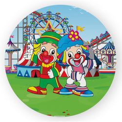 Painel Redondo 50x50 - Patati e Patata - PAINEL E CORES